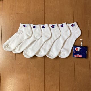 チャンピオン(Champion)のチャンピオン3足組 ショートレングスソックス【ハーフパイル】 25〜27cm(ソックス)