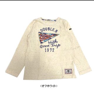 ミキハウス(mikihouse)の【新品未使用】ミキハウス ダブルビー　100㎝(Tシャツ/カットソー)