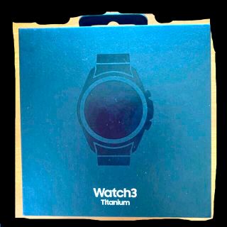 ギャラクシー(Galaxy)のGalaxy Watch3 Titanium SM-R840NTKAXJP(腕時計(デジタル))