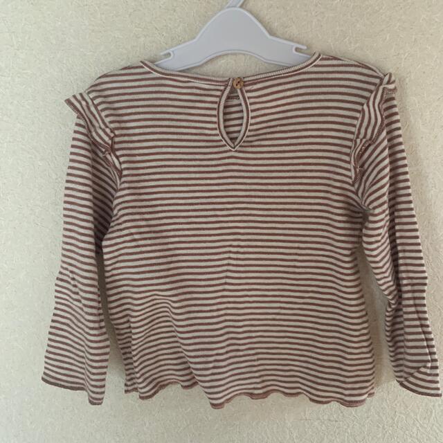 ZARA KIDS(ザラキッズ)のトップス　長袖　90cm ZARA キッズ/ベビー/マタニティのキッズ服女の子用(90cm~)(Tシャツ/カットソー)の商品写真