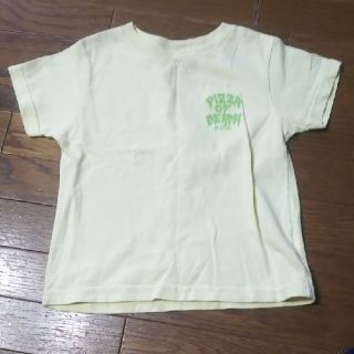 PIZZA OF DEATH kids Tシャツ イエロー サイズ4(ミュージシャン)