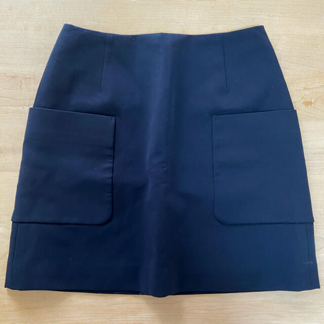 ユナイテッドアローズ★ジュエルチェンジズ　日本製　ボックスミニスカート レディースのスカート(ミニスカート)の商品写真