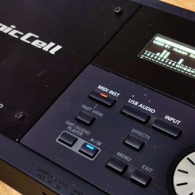 Roland SonicCell「拡張SRX-10増設済みハードウェアMIDI音 5