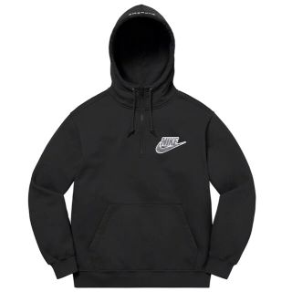 シュプリーム(Supreme)の★新品Supreme×NIKE halfzip sweatshirt XL 黒(パーカー)