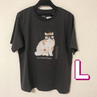 ユニクロ(UNIQLO)の【未使用】Paul&Joe×ユニクロ Tシャツ Lサイズ(Tシャツ(半袖/袖なし))