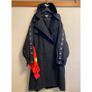 Vetements 18SS オーバーサイズトレンチコート 購入金額約41万円 (トレンチコート)