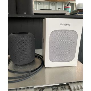 アップル(Apple)のApple Homepod  スペースグレイ(スピーカー)