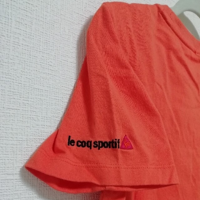 le coq sportif(ルコックスポルティフ)の【未使用品】【再お値下げ】ルコックスポルティフ　レディースＴシャツ レディースのトップス(Tシャツ(半袖/袖なし))の商品写真