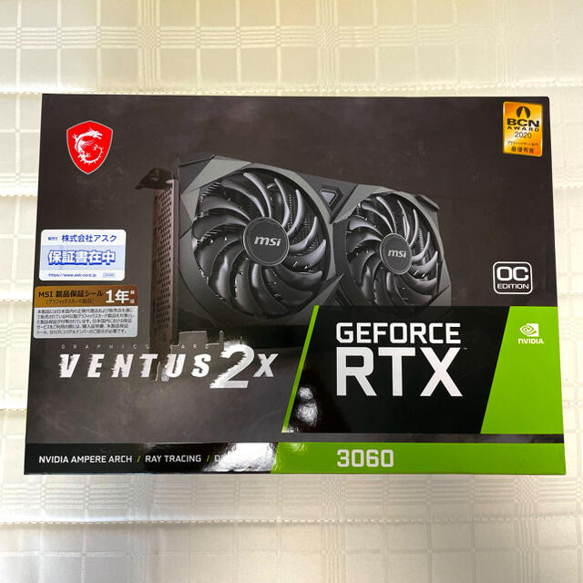 MSI GeForce RTX 3060 VENTUS 2X 12G OC