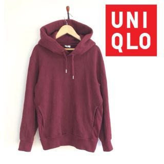 ユニクロ(UNIQLO)の【人気】❤️ユニクロ❤️ パーカー ワインレッド 〈Ｓ〉 UNIQLO 春(パーカー)