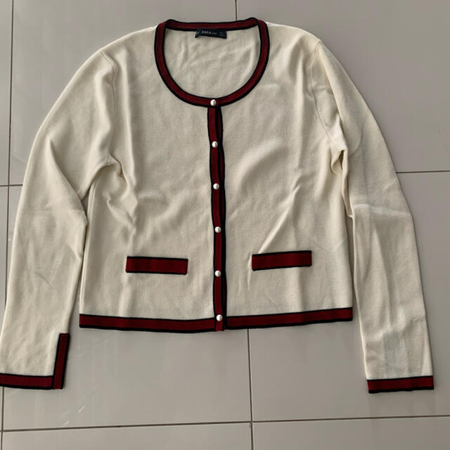 熱販売トップス通販 人気】 ZARA フィットウエストニットカーディガン カーディガン