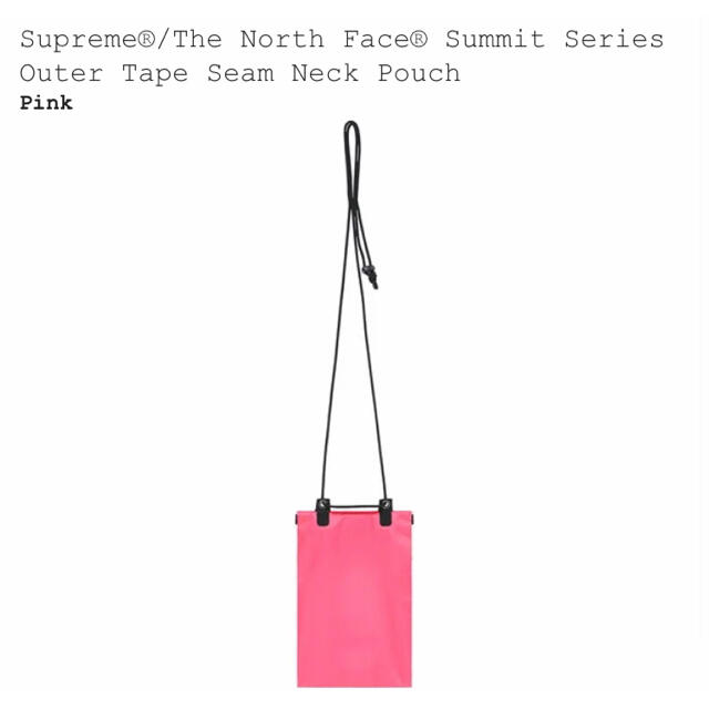 Supreme(シュプリーム)のSupreme The North Face Neck Pouch メンズのバッグ(ウエストポーチ)の商品写真