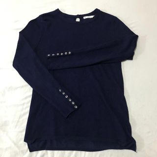 ザラ(ZARA)のZARA 紺色ニット(ニット/セーター)