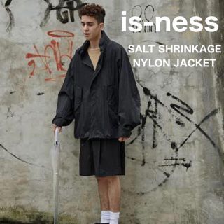 イズネス(is-ness)のis-ness SALT SHRINKAGE NYLON JACKET L(ナイロンジャケット)