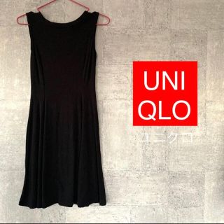 ユニクロ(UNIQLO)のUNIQLO♡ノースリーブワンピ(ミニワンピース)