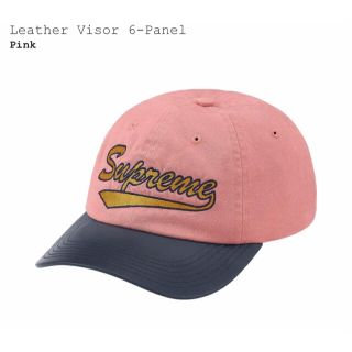 シュプリーム(Supreme)のSupreme Leather Visor 6-Panel(キャップ)