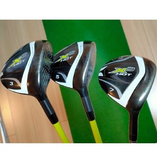 キャロウェイ(Callaway)のキャロウェイ X2hot フェアウェイウッド MT 3本セット(クラブ)