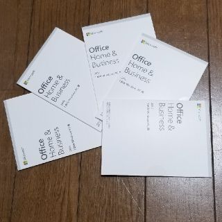 マイクロソフト(Microsoft)の5枚 新品 未開封 Office Home and Business 2019(その他)