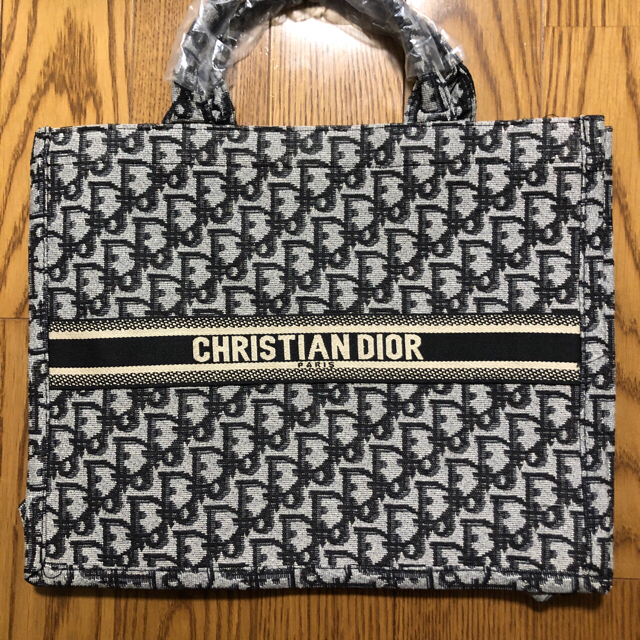 月末迄！！新品☆濃紺ブックトート：送料込ChristianDior