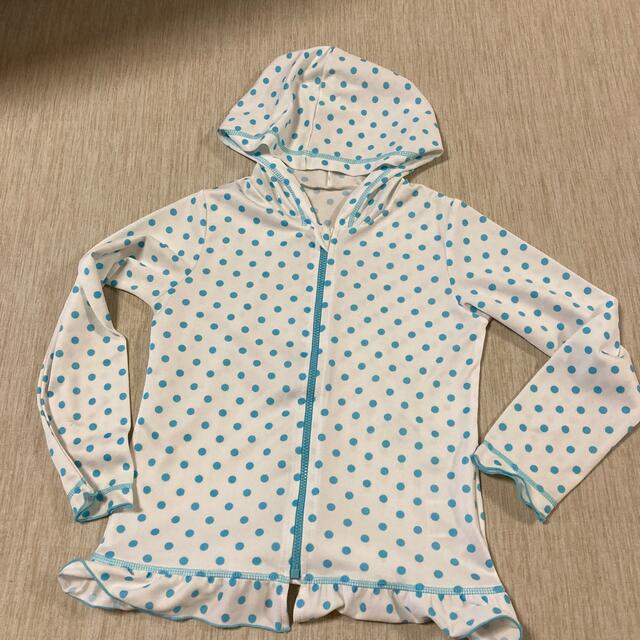 西松屋(ニシマツヤ)のラッシュガード　120 キッズ/ベビー/マタニティのキッズ服女の子用(90cm~)(水着)の商品写真