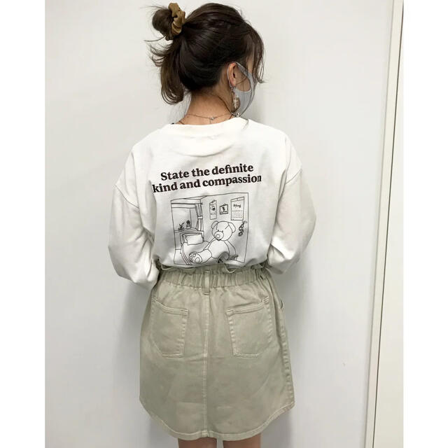 INGNI(イング)のINGNI  くまちゃん  ロンＴ レディースのトップス(Tシャツ(長袖/七分))の商品写真