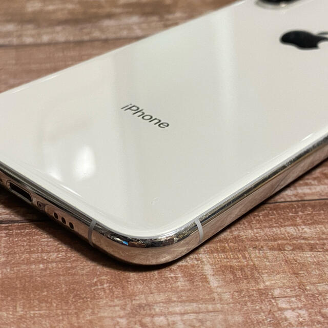 iPhone XS 256GB シルバー MTE12J/A 訳あり特価