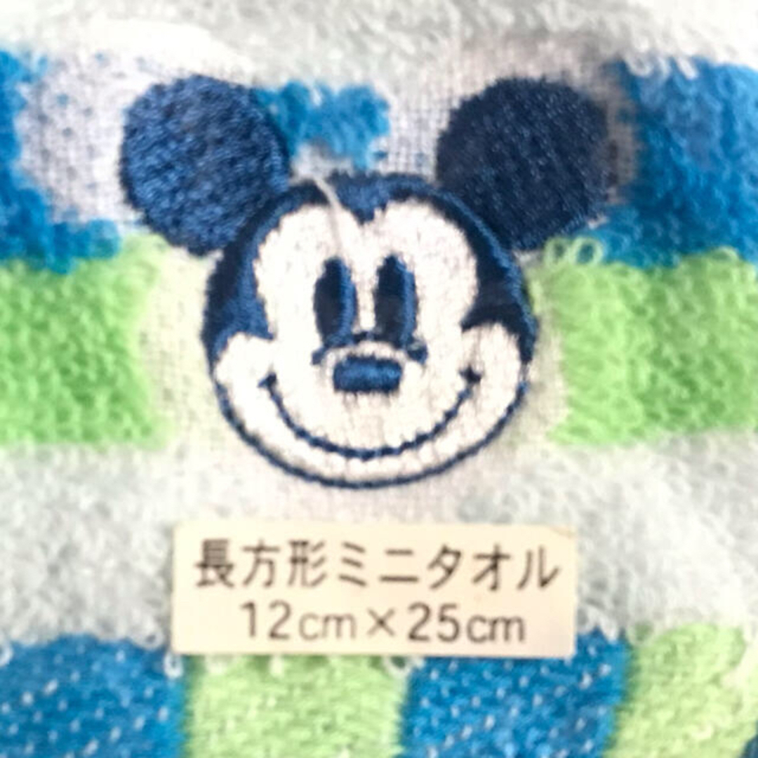 Disney(ディズニー)の新品　東京ディズニーランド　ミッキー　長方形　ミニ　タオル レディースのファッション小物(ハンカチ)の商品写真