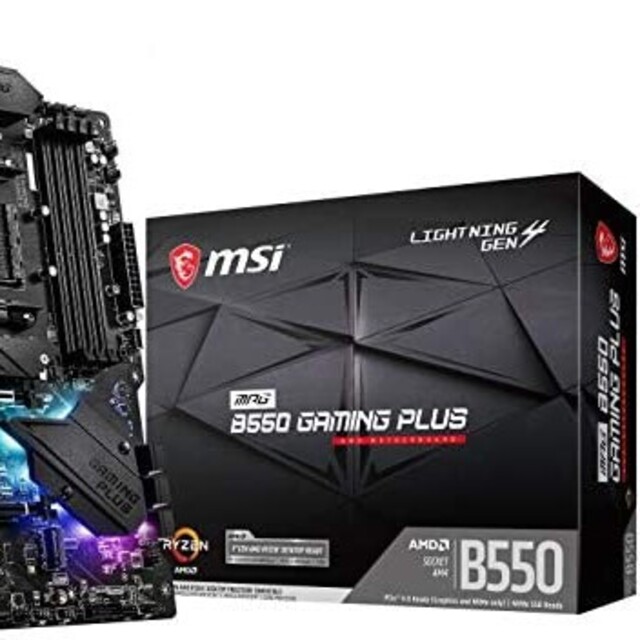 MSI MPG B550 GAMING PLUS マザーボード ATX MSI MPG B550 GAMING PLUS マザーボード ATX