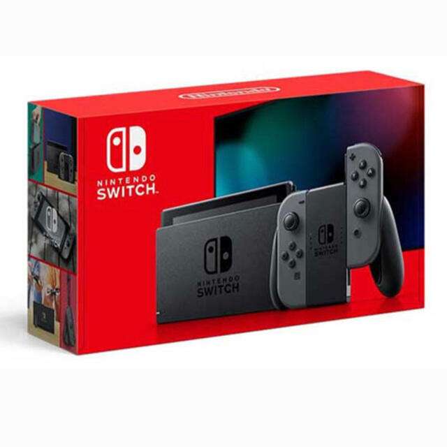 新品送料込！ニンテンドースイッチ本体　グレー