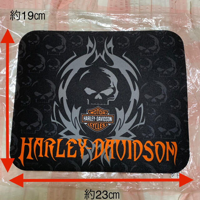 Harley Davidson(ハーレーダビッドソン)のマウスパッド　ハーレー スマホ/家電/カメラのPC/タブレット(PC周辺機器)の商品写真