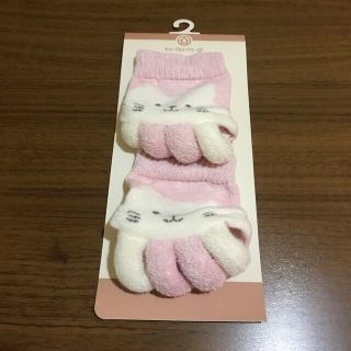 靴下　指ソックス　猫　新品(ソックス)