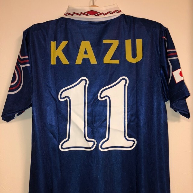 adidas - 日本代表 炎 三浦知良選手ユニフォーム1997アジア最終 adidas - 日本代表 炎 三浦知良選手ユニフォーム1997アジア最終