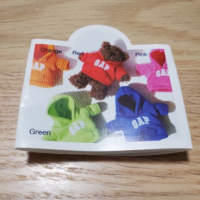 GAP(ギャップ)のGAP　カプセルトイパーカーGreen エンタメ/ホビーのおもちゃ/ぬいぐるみ(その他)の商品写真