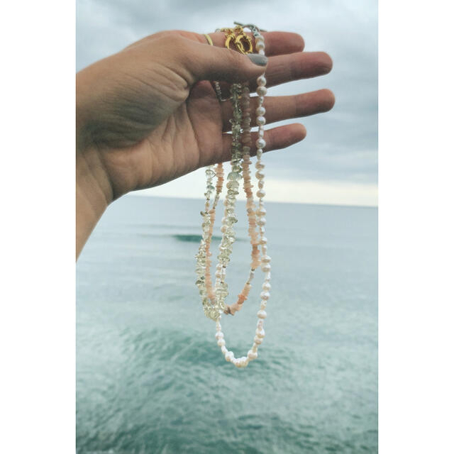 Freshwater pearl necklace  メンズのアクセサリー(ネックレス)の商品写真