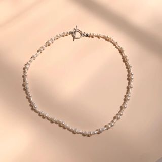 Freshwater pearl necklace (ネックレス)