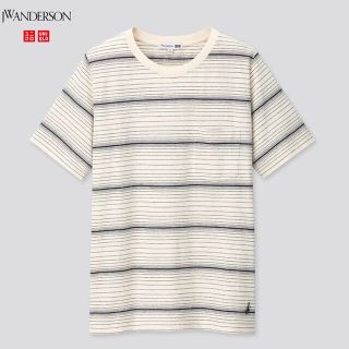 ユニクロ(UNIQLO)のユニクロ　コットンリネンボーダーT(Tシャツ/カットソー(半袖/袖なし))