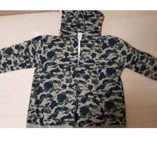 アベイシングエイプ(A BATHING APE)の【値下げ】エイプ　APE　パーカー　迷彩　カモ(パーカー)