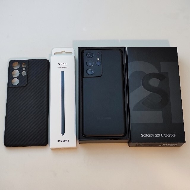 当店一番人気】 SAMSUNG - Sペン+アラミド繊維ケースセット Ultra S21