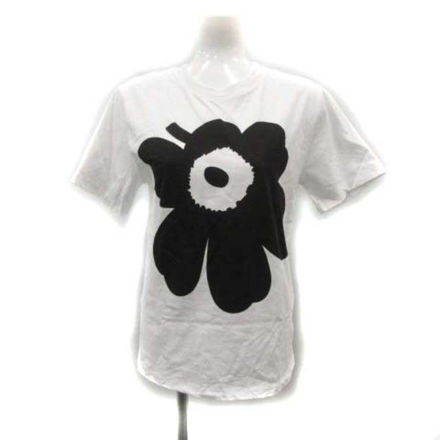 marimekko(マリメッコ)のマリメッコ marimekko カットソー Tシャツ ウニッコ XS 白 レディースのトップス(Tシャツ(半袖/袖なし))の商品写真