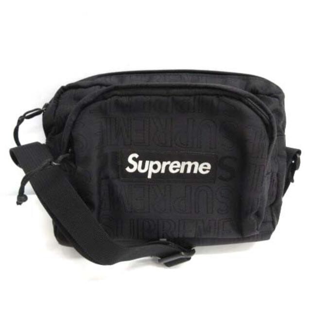 supreme sholder bag 黒 ブラック