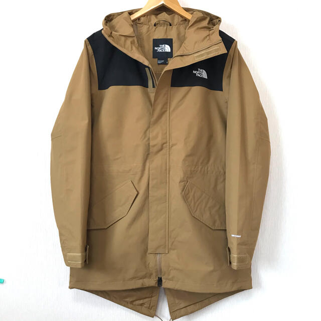 THE NORTH FACE(ザノースフェイス)のみなこさん専用  ♪ ノースフェイス シティブリーズ レインパーカー カーキ L メンズのジャケット/アウター(マウンテンパーカー)の商品写真