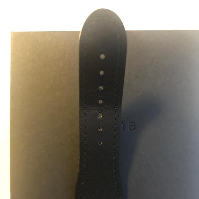 SONY(ソニー)のwena 3 leather  プレミアムブラック(WNW-C21A/B) メンズの時計(腕時計(デジタル))の商品写真