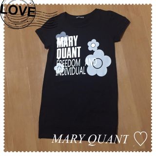 マリークワント(MARY QUANT)の最終値下げ マリークワント チュニック丈 トップス 美品(Tシャツ(半袖/袖なし))