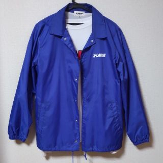XLARGE(ナイロンジャケット ・ ブルー・ネイビー/青色系)の XLARGE(ナイロンジャケット ・ ブルー・ネイビー/青色系)の