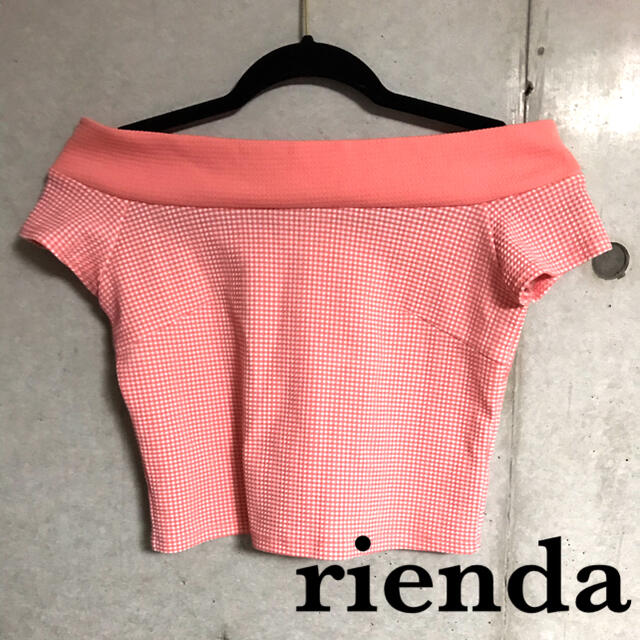 rienda(リエンダ)の［リエンダ］　オフショル　トップス レディースのトップス(カットソー(半袖/袖なし))の商品写真