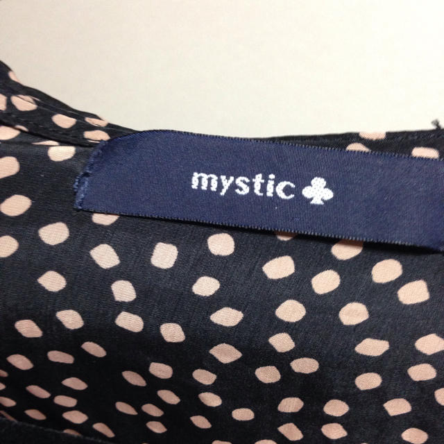 mystic(ミスティック)のドットワンピース レディースのワンピース(ひざ丈ワンピース)の商品写真