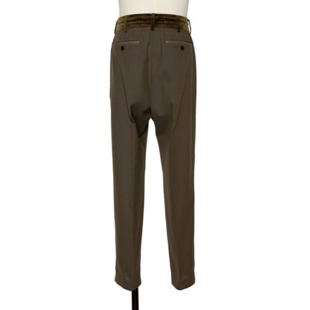 21ss sacai Suiting Pants KHAKI 2 | hartwellspremium.com