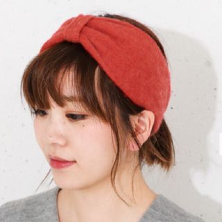 アーバンリサーチ(URBAN RESEARCH)の【新品】即購入◎新品カシミアヘアバンド◇UR SELECT(ヘアバンド)