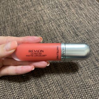 レブロン(REVLON)のレブロン ウルトラ HD マット リップカラー 08 flirtation(口紅)