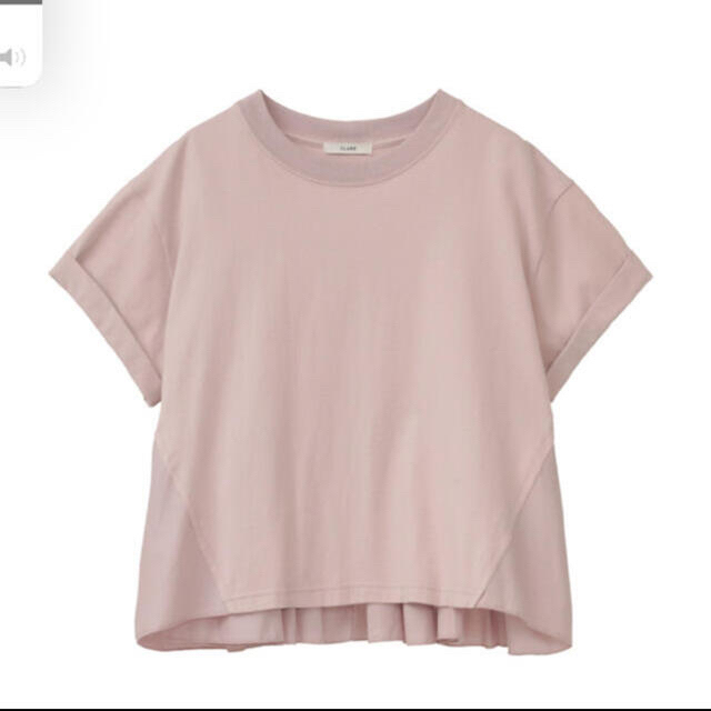 CLANE クラネ BACK FRILL TEE 2